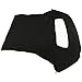 KUAFU Convertible Soft Top Replacement Compatible with 2005-2014 Ford Mustang, Soft Roof with Clear Plastic Window, Premium Grade Black Sailcloth Vinyl