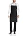 Dickies Chef Men's Unisex Bib Apron, Black, One Size