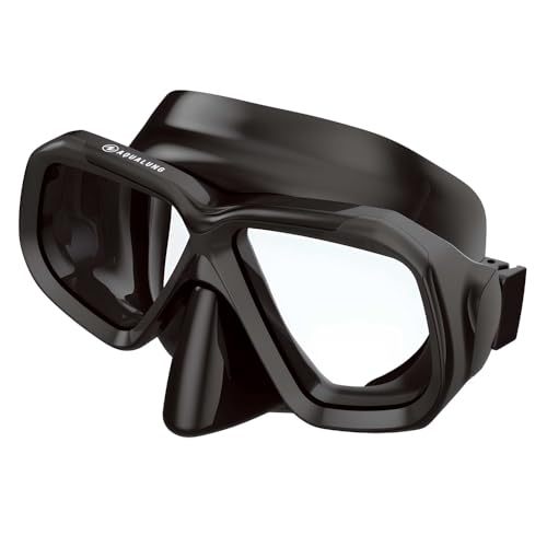 ダイビング マスク AQUALUNG アクアラング ニーナ2マスク BK/BK Nina2Mask 広い視界で安心 男女兼用 JAPANオリジナルスタンダードモデル