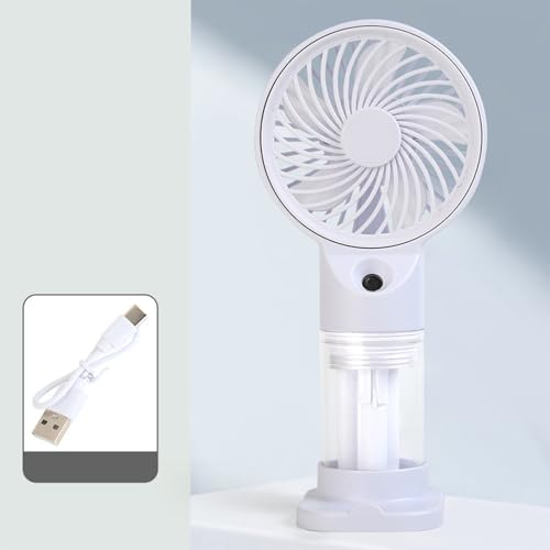Ventilateur de brumisation manuel portable USB à 3 vitesses - 3