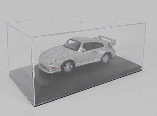 Auto miniatura compatible Porsche 911 GT2 1:43 gris miniatura 6