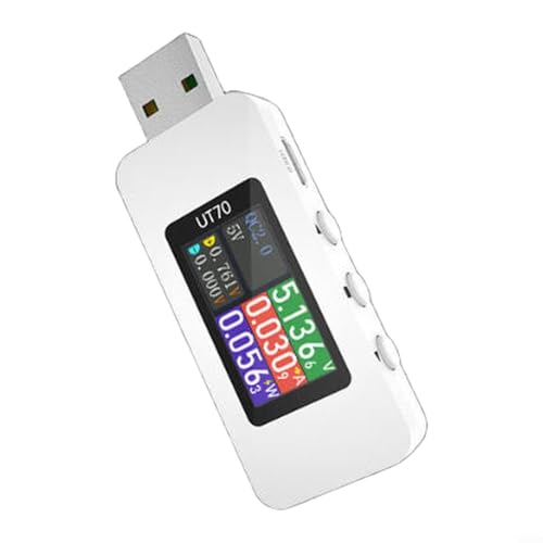 Testeur USB multi-protocole 0-28V ampèremètre voltmètre écran IPS pour Type-C - 2