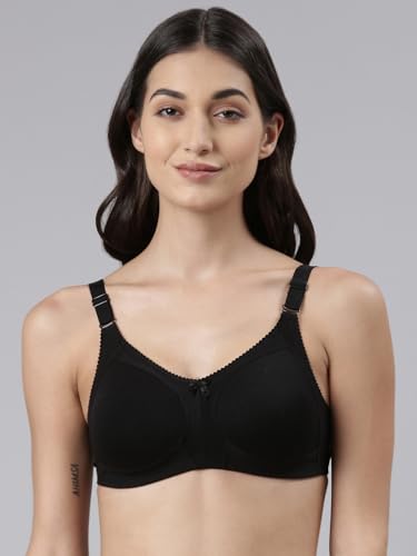 Image of Dollar Missy Pack of 2 Women's Combed Cotton Elastane Wire-Free Panelled Support Bra