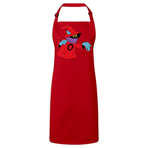 Tablier cuisine rouge He-Man Master Universe, le cadeau idéal pour chef