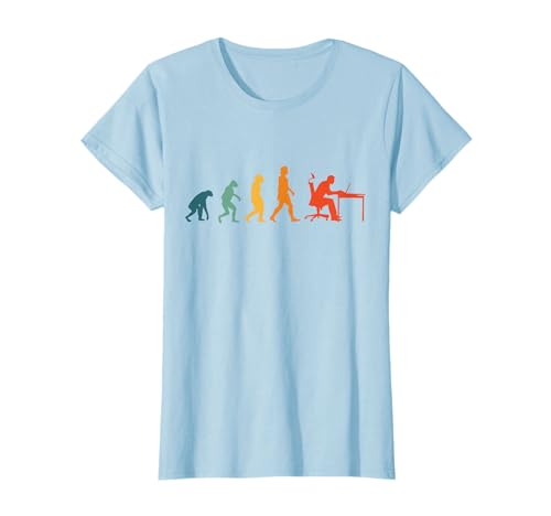Informaticien Évolution Rétro Programmeur L'ordinateur T-Shirt
