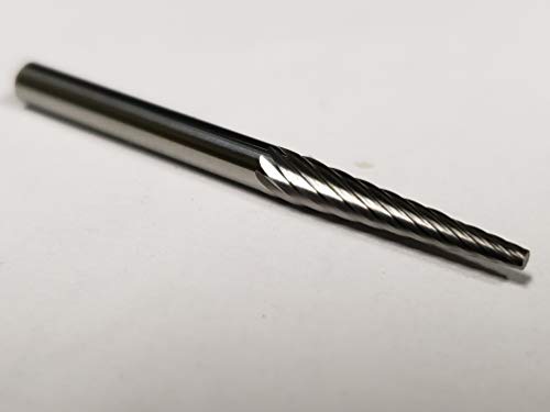 Fresa micrograno carburo sólido con corte simple SM-43 miniatura 1