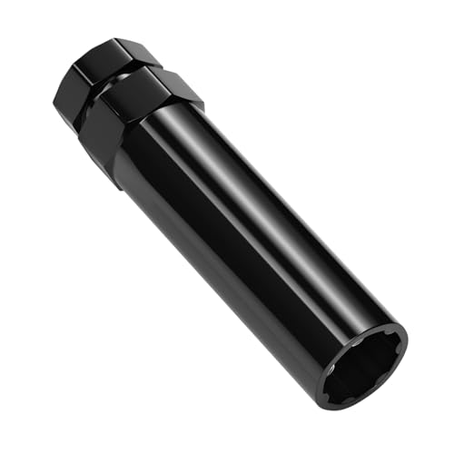 7 Spline Lug Nuts Socket Key - 20mm Hex Socket for Small Diameter Lug Nuts (M14x1.5 M14x1.75 M14x2 9/16-18) 7 Point Tuner Key Tool 1pc