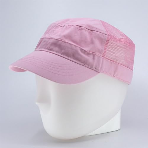 Image of The Vintage Year Heavy Stitching Washed Cotton Cadet Hat - Durable Military Baseball Cap for Men & Women, Outdoor Casual Wear