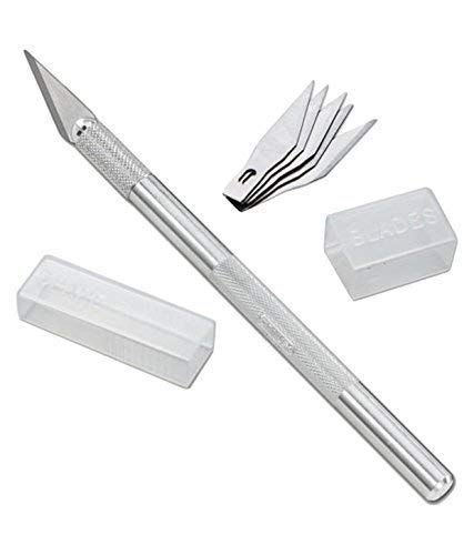 SP Electron Precision Pen Knife with 5 Blades Interchangeable Sharp Blades