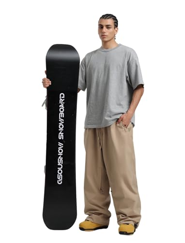 Image of GSOU SNOW Mens Womens Snow Pants Baggy Snowboard Ski Pants Waterproof