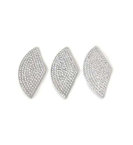 Image of Bling Rhinestone Accessories Car Rear Logo Decal Cover Fit for Mercedes Benz A C E Class GLA GLB CLA GLC GLE Tail Sign Decorative Stickers (for GLC GLE Coupe 2015-2025)