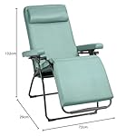 Lafuma Relaxsessel RPL6 faltbar Blau