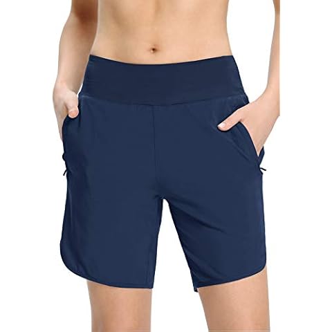 MOCOLY Women's Lightweight Quick-Dry Running Shorts Cover