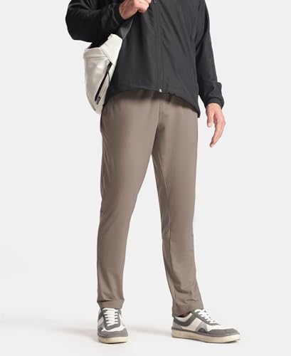 Image of Jockey SP16 Men's Soft Touch Microfiber Elastane Slim Fit Active Wear Trackpants with Side Pockets