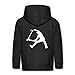 Spreadshirt Fingerwhip Trottinette Acrobatique Sportive Freestyle Scooter Cadeau Veste À Capuche Premium Enfant, 9-11 Ans, Noir