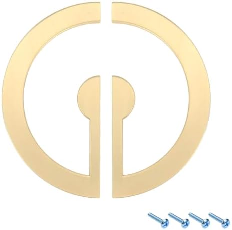 Vintage Gold Cabinet Handles, 3.94 Inch, 1 Set image 5