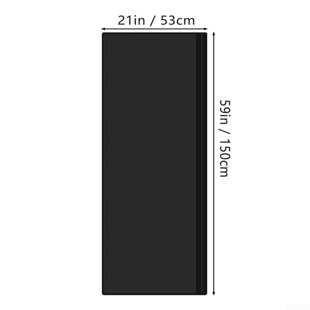 DAZZLEEX Manchon isolant pour tuyau de climatiseur, avec trois sangles élastiques réglables pour la plupart des tuyaux d'échappement de 12,7 cm et 15 cm de diamètre