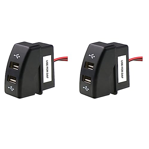 Cargador USB Dual para Coche Tuminsi Batería Siempre Lista en tus Rutas de Camión XF 95 y 105