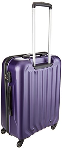 Image of Aristocrat Aston Polycarbonate 79 cms Purple Hard Sided Suitcase (ASTON79TMDP)