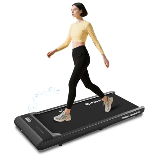 Mobvoi Walking Pad Smart AI Under Desk Treadmill Portable Small 2 in 1 Treadmills for Home and Office Walking Jogging Running Machine LED Display Remote Control 6KM/H Easy Storage (Walking Pad Fit)