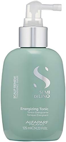 تونيك ميلانو سيمي دي لينو لتجديد فروة الرأس من ألفابارف للشعر الخفيف – يقوي ويعيد الكثافة ويحفز ألياف الشعر – جودة صالونات التجميل الاحترافية – 120 مل