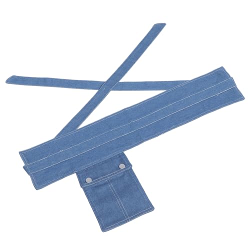 Ceinture en denim large avec poche Toyvian : le corset chic et fonctionnel pour vos accessoires