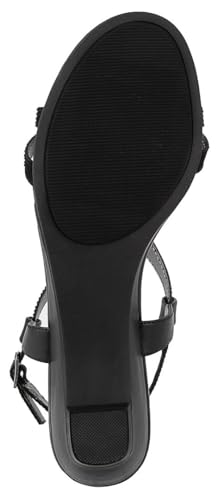Image of LONDON FOG Womens Macey Demi-Wedge Dress Sandals