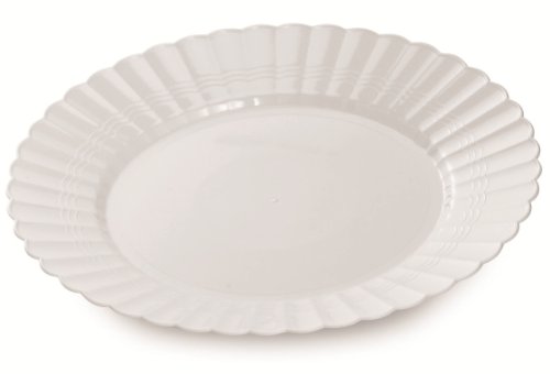 EMI Yoshi EMI-REP9W Resposables Plastic Dinner Plate, 9-Inch, White, 180 Per Case EMI Yoshi EMI-REP9W Resposables Plastic Dinner Plate, 9-Inch, White, 180 Per Case