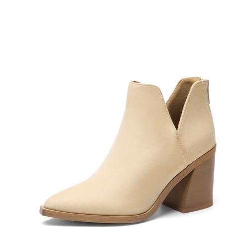 DREAM PAIRS Pointed Toe Ankle Boots