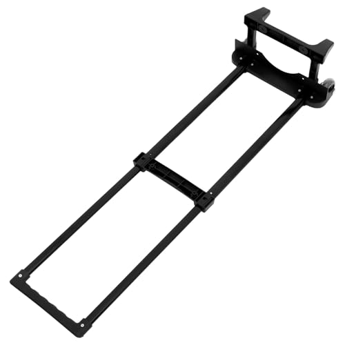 FELTECHELECTR Carrito Plegable de Aleación de Aluminio con Ruedas y Asa Telescópica Ligero y Compacto para Compras Viajes y Uso Doméstico sin Funda Diseño Ergonómico y Fácil Almacenamiento