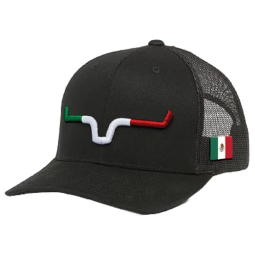 Kimes Ranch Adjustable Snapback Hats Semana Trucker Caps/Black