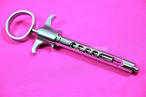 Premium German -Dental Syringe Aspirating 1.8Ml Cartridge Auto Passive Anesthetic Syringe Dental Instrument Self-Aspirating Syringe-Dental Syringe Anesthetic (1 Each) #TOP3