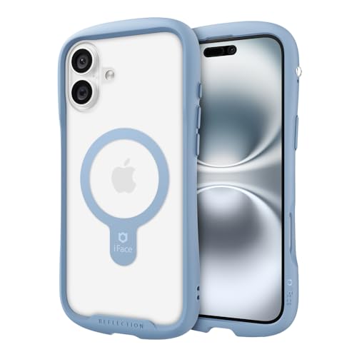 Coque iPhone 16 Plus transparente antichoc compatible MagSafe avec dos verre trempé iFace