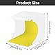 Cyrank Mini Kamera Light Box, Fotografie Box Picture Box Foto Studio Box Led Light Box Kleine weiße Foto Studio Light Box Tragbare faltende LED Fotografie Licht Zelt Kit