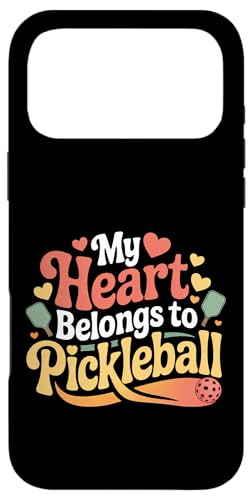 My Heart Belongs To Pickleball �p�h���v���[���[ |- �X�}�z�P�[�X iPhone 17 Pro Max �p