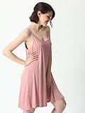 Camison Sexy Satén para Mujer,Ropa De Dormir Larga Sin Mangas Rosa Talla Grande Algodón Casual Kimono Corto Lencería Camisas De Dormir Camisón Informal Camisola Babydoll Albornoz para Luna De