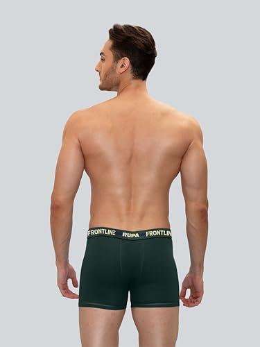 Image of RUPA Frontline Hunk Men Trunks | 100% Combed Cotton | Color May Vary | Pack of 5