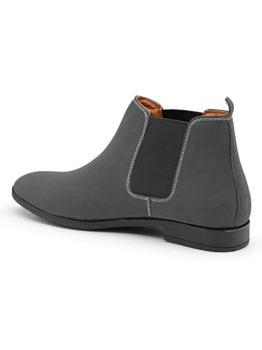 Image of Men's Slip On Fashion Chelsea Boots | High Tops, Soft Cushioned Insole, Comfortable Fit, Trendy, Stylish Boots