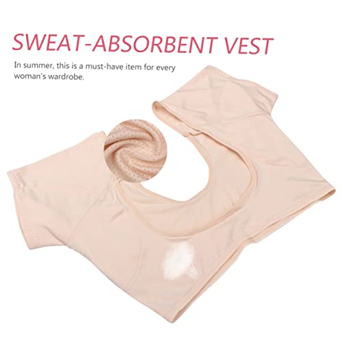 Schweißpads Achselpads Achsel Weste Damen Atmungsaktive Saugfähige Schweiß Pads gegen Schweißflecken und Geruch für Mädchen Frauen Unterarm Achselhöhlen Pads