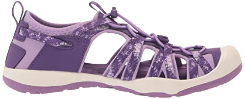 Keen Moxie Closed Toe Casual Sandals, Multi/English Lavender, 4 Us Unisex Big Kid #TOP5
