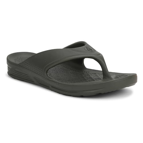 Image of Aqualite AL-1251 Slippers for Men with Comfotable Sole Slip-On Flat Flip Flops, Sliders, Chappal & Comfortable Slipper for Men