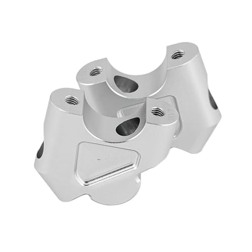 Abrazaderas de manillar plata para BMW R1200GS y R1250GS 2013-2022