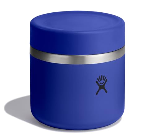 Image of Hydro Flask Food Jar - Insulated Stainless Steel, Snack Travel Container for Hot Food & Soup 20 Oz Capri Blue