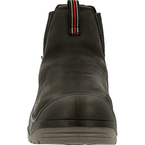 ROCKY Mens Worksmart Met Guard 6 Inch Waterproof Composite Toe Work/Duty - Black3