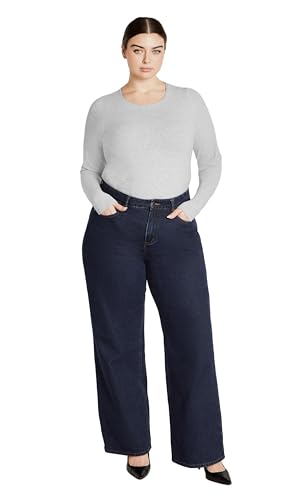 City Chic Plus Size Harley JoJo Dark Denim Jean