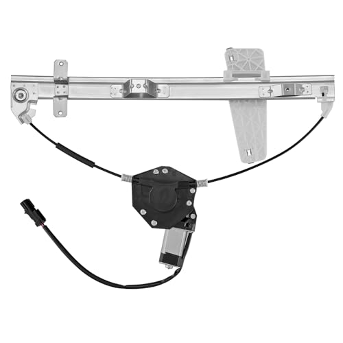 Image of BDFHYK 741-553 Power Window Regulator with Motor Front Right for 1999 2000 Grand Cherokee 99 00 55076467AB 55076467AC 55076467AD