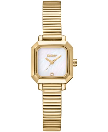 Lista de Reloj Dkny disponible en línea para comprar. 50 DKNY Reloj Brazalete de Acero Inoxidable Dorado para Mujer