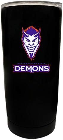 Northwestern State University Black Insulated Stainless Steel Tumbler Glossy brushed finish Officially Licensed Collegiate Product
