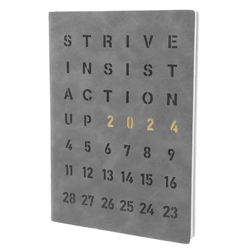 OSOLADY Fitness Diary Notebooks Workout Journal Notebook Workout Book Daily Planner Health Management Notepad Daily Schedule Notepad Gym Journal Planner Book Fitness Log Paper Grey