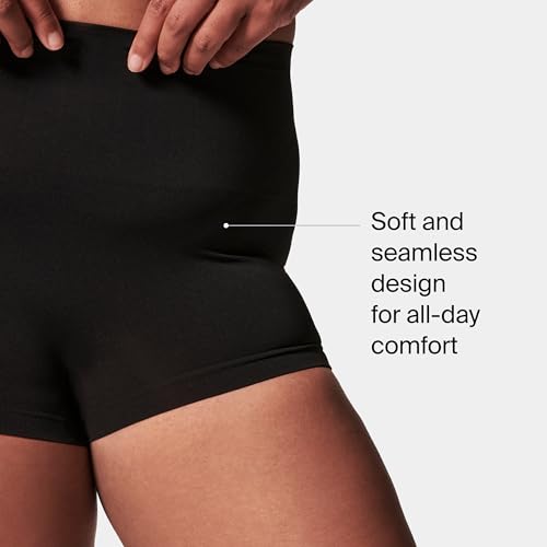Image of SPANX SPANXshape ExtraOrdinary Boyshort - Sculpting Compression - Women's Shapewear Underwear - Recycled Nylon Fabric Blend